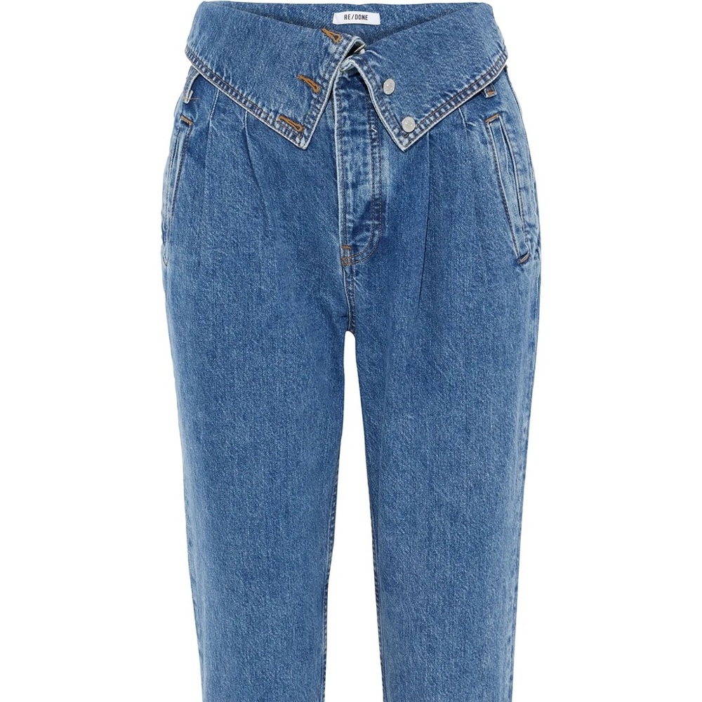 Re/Done 80s Fold Over Jean.